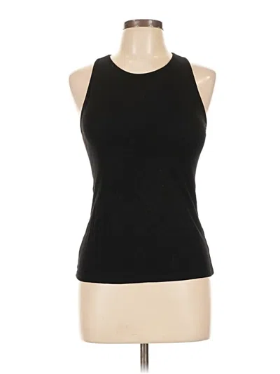Pre-owned Klassy Network Tank Top Black Halter Neckline Tops