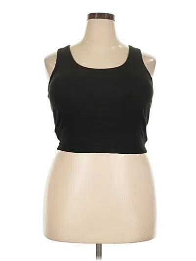 Pre-owned Klassy Network Tank Top Black Halter Neckline Tops