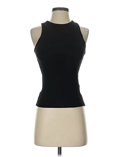 Pre-owned Klassy Network Tank Top Black Halter Neckline Tops