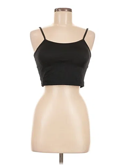 Pre-owned Klassy Network Tank Top Black Strapless Neckline Tops