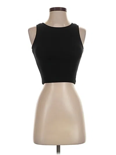 Pre-owned Klassy Network Tank Top Black Strapless Neckline Tops