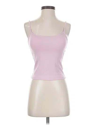 Pre-owned Klassy Network Tank Top Pink Strapless Neckline Tops