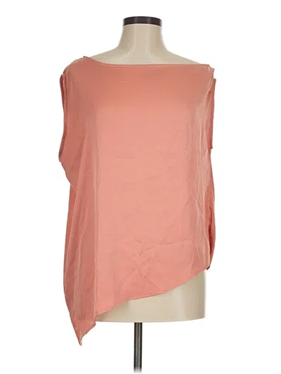 Pre-owned Kld. Signature 3/4 Sleeve Blouse In Orange