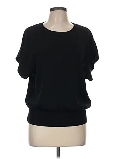 Pre-owned Kld. Signature Cardigan Sweater In Black