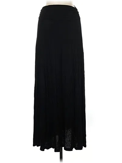 Pre-owned Kld. Signature Formal Skirt In Black