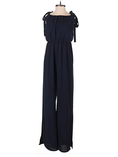 Pre-owned Kld. Signature Jumpsuit In Blue
