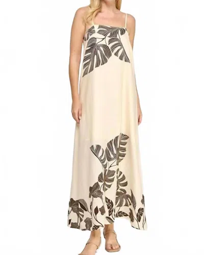 Kld. Signature Paradise Midi Dress In Ivory In Neutral