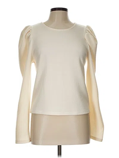 Pre-owned Kld. Signature Pullover Sweater In Ivory