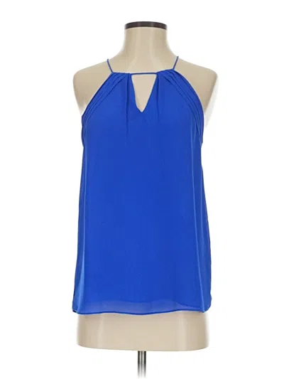 Pre-owned Kld. Signature Sleeveless Blouse In Blue