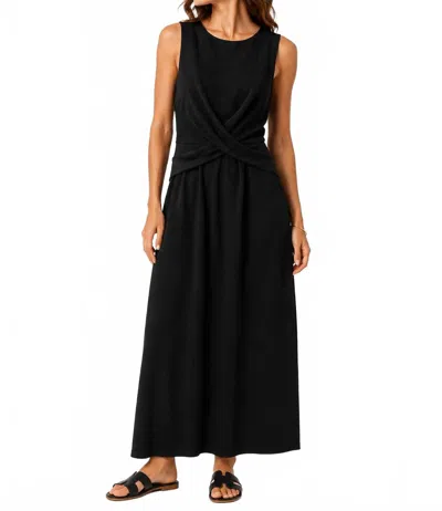 Kld. Signature Twist And Shout Maxi Dress In Black