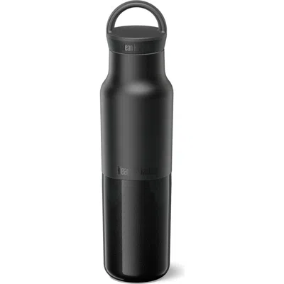 Klean Kanteen 12oz Rise Classic Insulated Water Bottle With Arch Loop Cap In Black