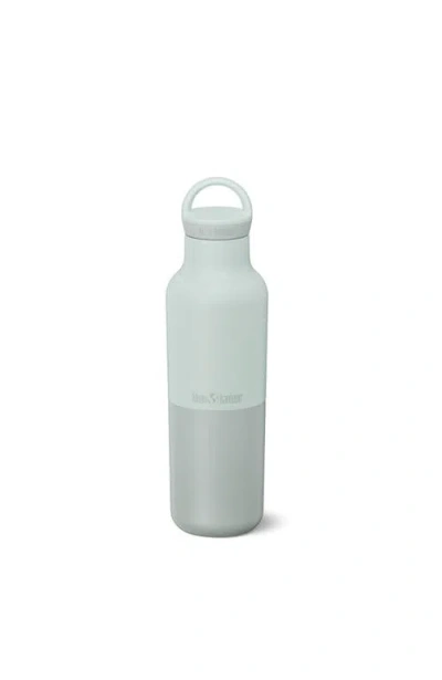 Klean Kanteen 20oz Rise Classic Insulated Water Bottle With Arch Loop Cap In White