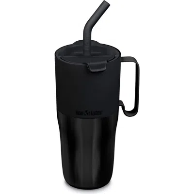 Klean Kanteen 26oz Rise Insulated Tumbler With Straw Lid In Black