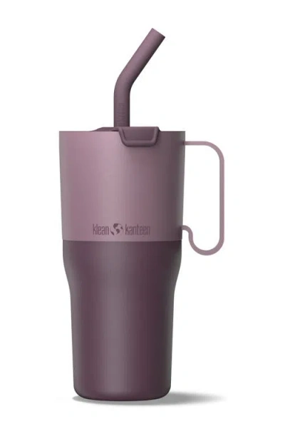 Klean Kanteen 26oz Rise Insulated Tumbler With Straw Lid In Purple