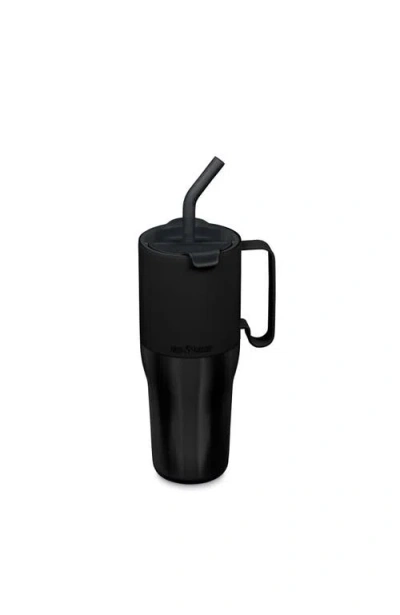 Klean Kanteen 36oz Rise Insulated Tumbler With Straw Lid In Black