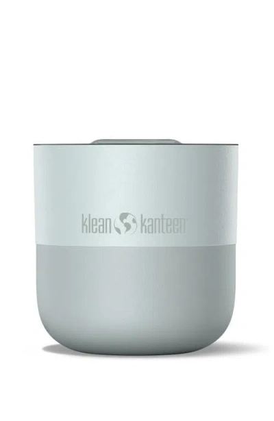 Klean Kanteen 8oz Rise Lowball Tumbler With Slide Lid In Barely Blue