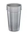 Klean Kanteen Stainless Steel 16 Oz. Cup In Brushed Stainless