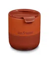 Klean Kanteen Insulated 10 Oz. Lowball Stainless Steel Tumbler With Flip Lid In Autumn Glaze
