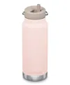 Klean Kanteen Insulated 32 Oz. Stainless Steel Tkwide With Twist Cap In Heavenly Pink