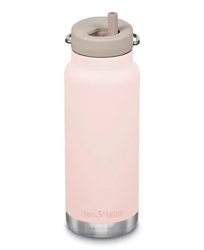 Klean Kanteen Insulated 32 Oz. Stainless Steel Tkwide With Twist Cap In Heavenly Pink