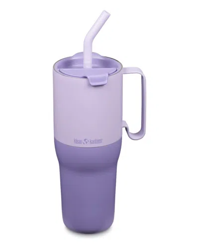 Klean Kanteen Insulated 36 Oz. Stainless Steel Tumbler With Flip Straw Lid In Orchid Bloom