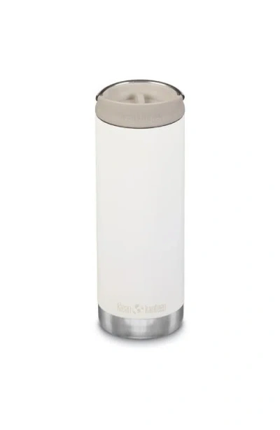 Klean Kanteen Tkwide Insulated Coffee Tumbler With Cafe Cap In Tofu