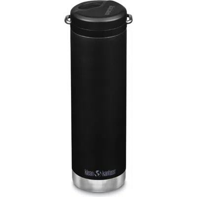 Klean Kanteen Tkwide Insulated Water Bottle With Twist Cap In Black