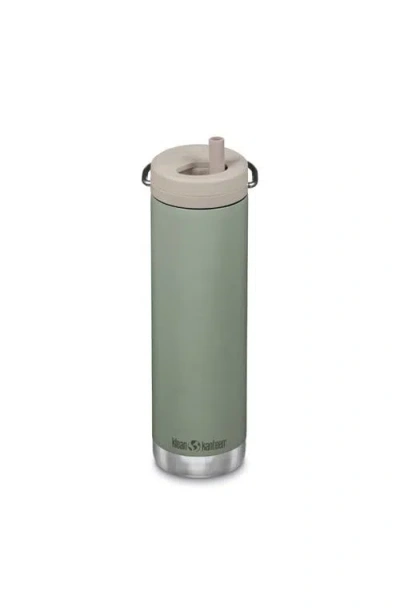 Klean Kanteen Tkwide Insulated Water Bottle With Twist Cap In Sea Spray