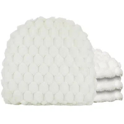 Klear Vu The Gripper Non Slip Chair Cushions, Soft & Comfortable Seat Pads, For Kitchen, Dining Or Office, Po In White