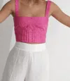 Kleid Aithana Crop Top In Pink
