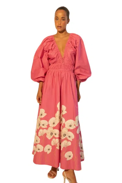 Kleid Eliana Dress In Garden Pink