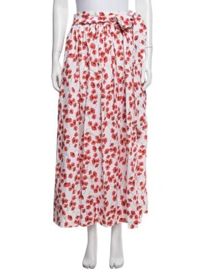 Pre-owned Kleid Floral Print Long Skirt W/ Tags In Multicolor