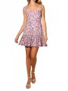 Kleid Luciana Mini Dress In Pink In Multi