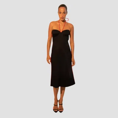 Kleid Matilde Midi Dress In Black
