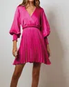 Kleid Penny Mini Dress In Magenta In Pink