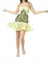 Kleid Rain Aithana Dress In White Golden In Multi