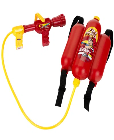 Klein Kids' Firefighter Henry Fireman's Water Sprayer In Multi