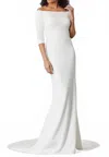 Kleinfeld Bridal Off The Shoulder Wedding Dress In White In White