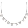 Kleinfeld Cubic Zirconia Bride Squad Necklace