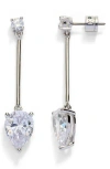Kleinfeld Cubic Zirconia Drop Earrings