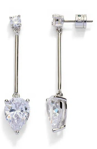 Kleinfeld Cubic Zirconia Drop Earrings