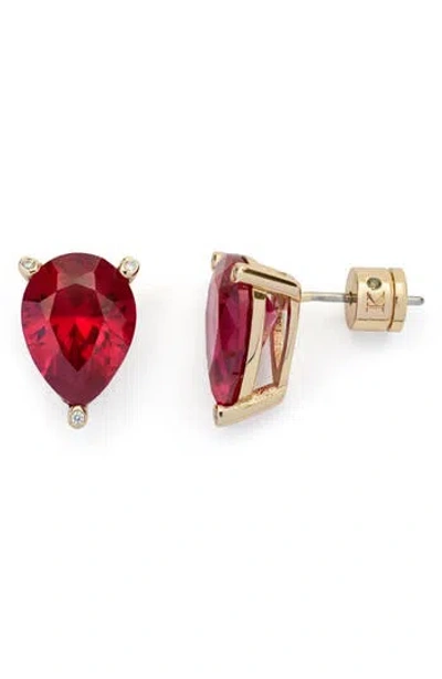 Kleinfeld Cubic Zirconia Large Teardrop Stud Earrings