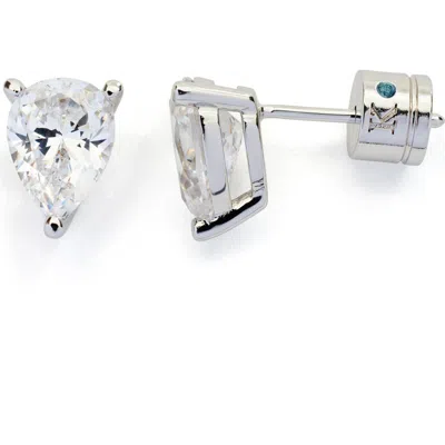 Kleinfeld Cubic Zirconia Small Teardrop Stud Earrings