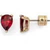 Kleinfeld Cubic Zirconia Small Teardrop Stud Earrings