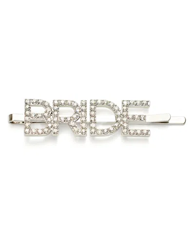 Kleinfeld Faux Stone Pave Bride Bobby Pin In Crystal,rhodium