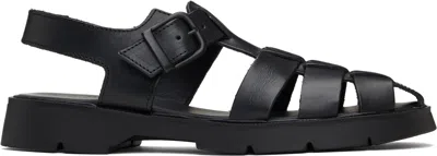 Kleman Black Babord Vtg Sandals In Noir