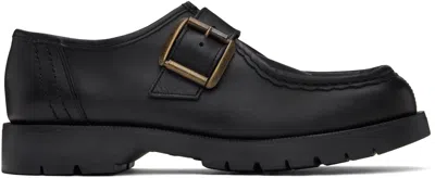 Kleman Black Convoi Monkstraps In Noir