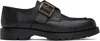 Kleman Black Marechal Monkstraps In Noir