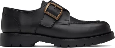 Kleman Black Marechal Monkstraps In Noir