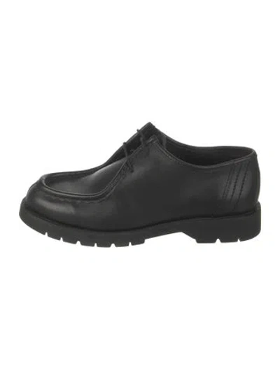 Pre-owned Kleman Leather Oxfords In Black